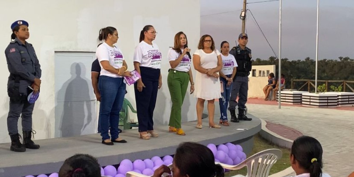 Em parceria com a prefeitura, a secretaria da mulher de Aldeias Altas inicia a campanha agosto lilás, mês de combate à violência contra a mulher 