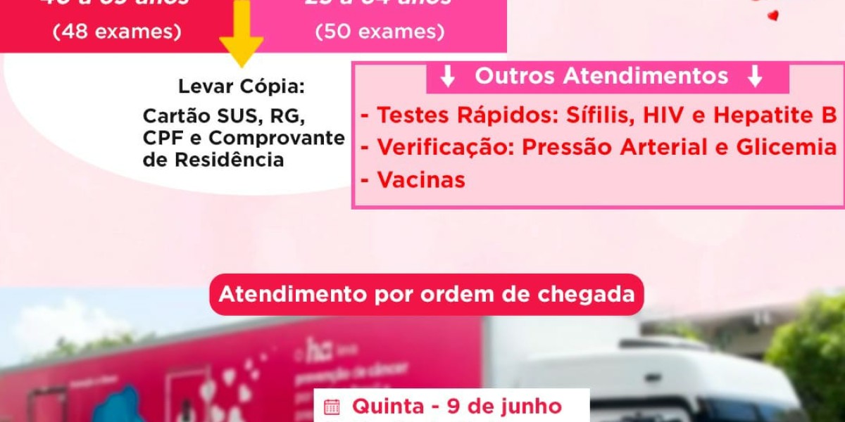 Carreta de Amor oferta exames gratuitos de Papanicolau e mamografia em Gonçalves Dias