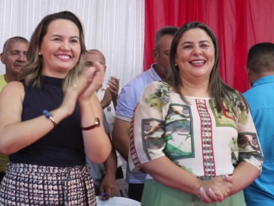 Rose Araújo é anunciada como pré-candidata a vice-prefeita ao lado de Lacerda, em São João do Sòter 