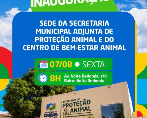Caxias ganha reforço histórico na causa animal com inauguração de nova estrutura pública