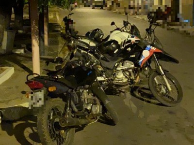 Esquadrão Águia recupera Motocicleta com restrição de roubo no Bairro Ponte durante operação Cidade Segura em Caxias-MA.