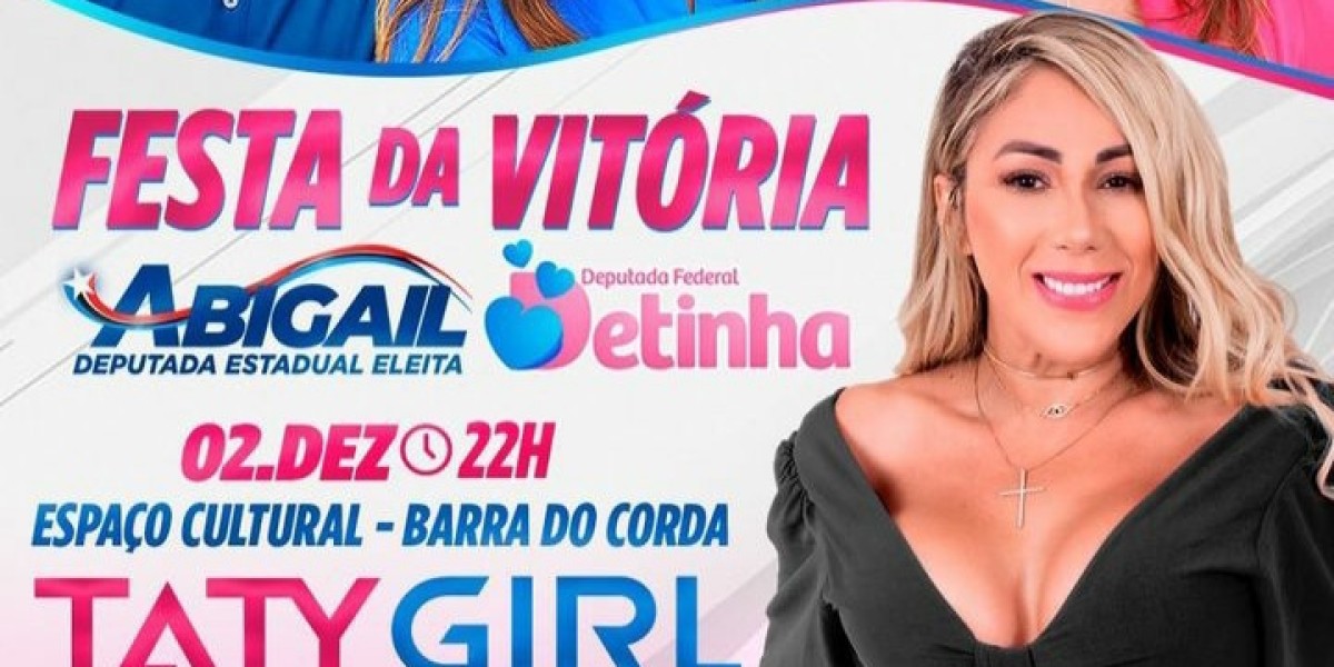 Taty Girl é atração confirmada na festa da vitória da deputada estadual Abigail Cunha, em Barra do Corda