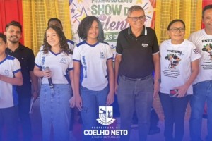Coelho Neto valoriza talentos da zona rural com projeto Estrelas da Leitura