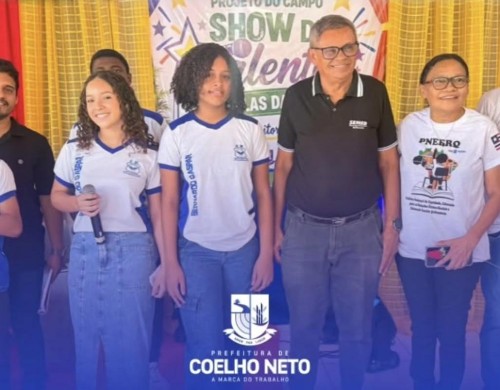 Coelho Neto valoriza talentos da zona rural com projeto Estrelas da Leitura