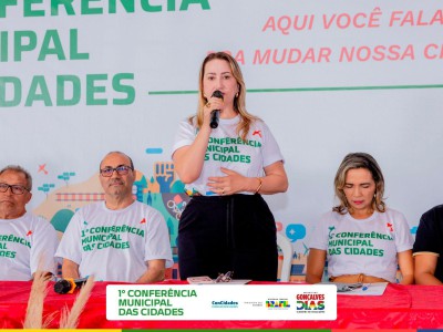 Gonçalves Dias realiza I Conferência Municipal das Cidades com foco em desenvolvimento urbano e inclusão social