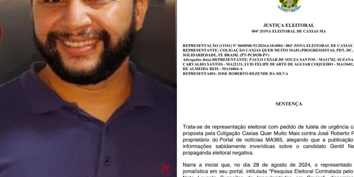 Roberto Rosende é condenado mais uma vez a pagar multa de 5 mil reais por disseminação de Fake News em período eleitoral