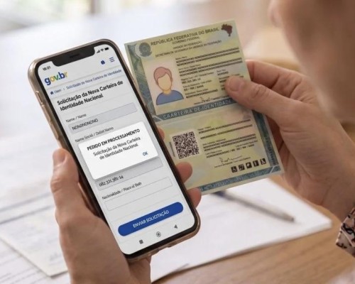 Nova Carteira de Identidade Nacional (CIN) já pode ser agendada pelo celular e entregue via Correios; entenda como funciona