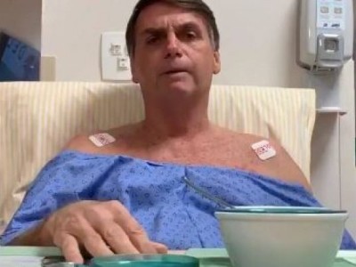 Bolsonaro é internado nos EUA com dores abdominais