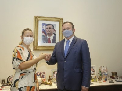 Prefeita Josa e Vice Lacerda vão a Capital em Busca de Parcerias e Recursos