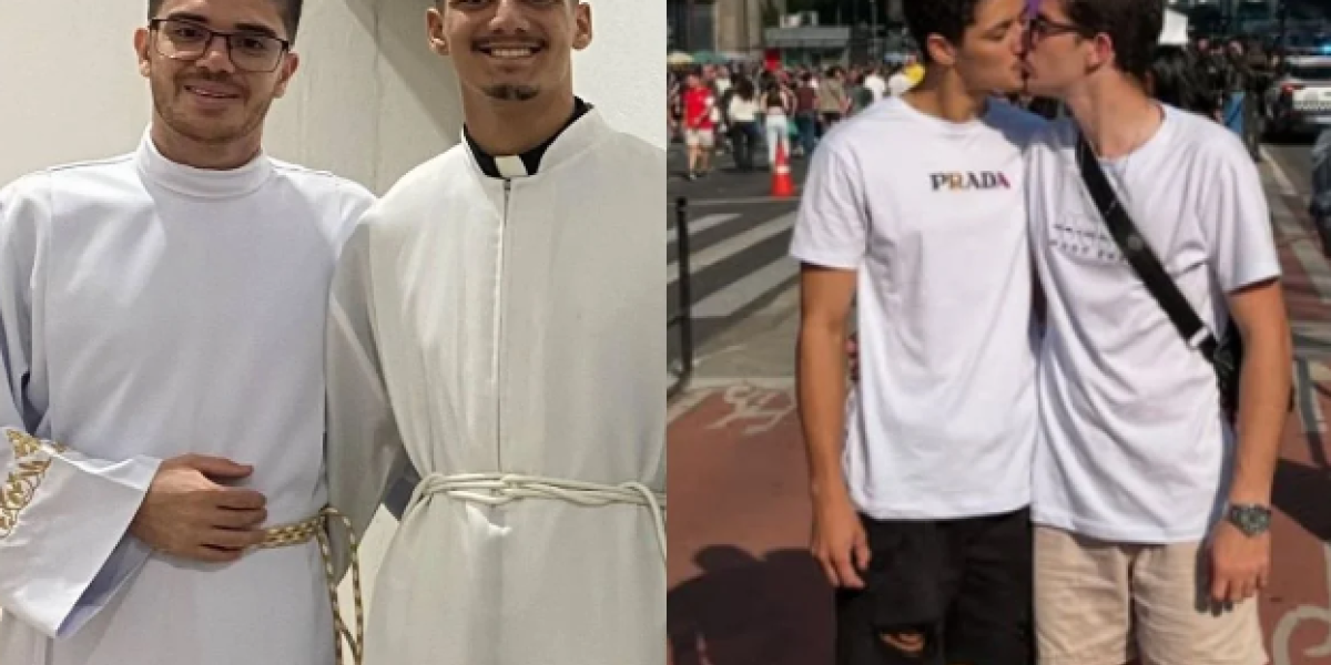 Ex-seminaristas deixam Igreja e viralizam com história de amor
