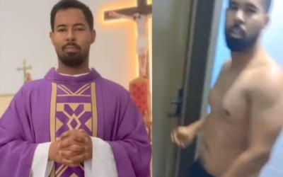 Padre flagrado na casa paroquial com a noiva de fiel é afastado e novo pároco assume missas no Mato Grosso