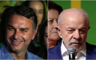 rejeição a Flávio Bolsonaro vai a 52% e a de Lula cai para 47%