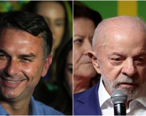 rejeição a Flávio Bolsonaro vai a 52% e a de Lula cai para 47%