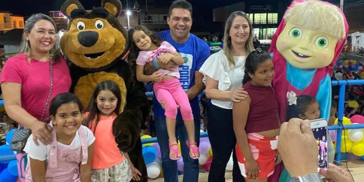Prefeitura realiza festa em comemoração ao Dia das Crianças em Gonçalves Dias
