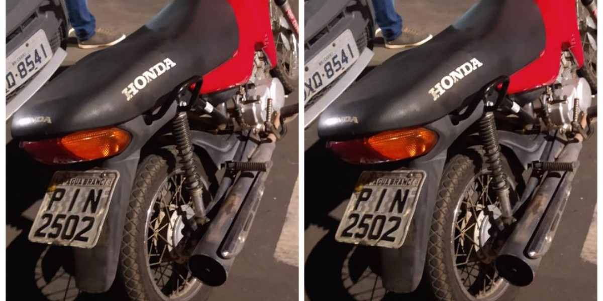 Polícia Militar recupera motocicleta com restrição de roubo e furto na cidade de Caxias 