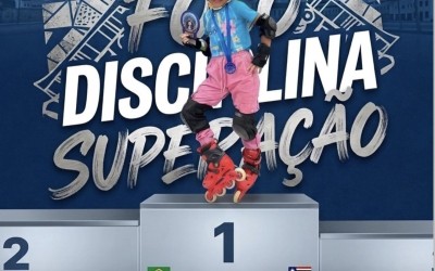 Aos 7 anos, Aryadnna Gabrielly conquista Top 1 e representa Caxias em competição em São Luís