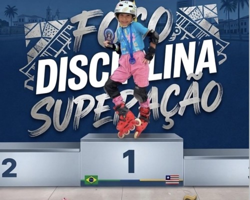 Aos 7 anos, Aryadnna Gabrielly conquista Top 1 e representa Caxias em competição em São Luís