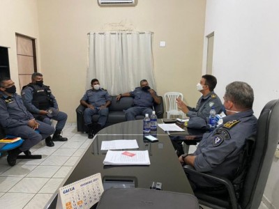 Novo comandante do 2º BPM realiza primeira reunião técnica em Caxias