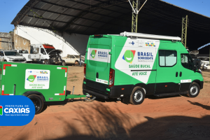 Prefeitura de Caxias reforça saúde bucal com Odontomóvel do Programa Brasil Sorridente do Governo Federal