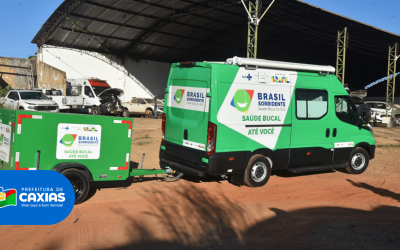 Prefeitura de Caxias reforça saúde bucal com Odontomóvel do Programa Brasil Sorridente do Governo Federal