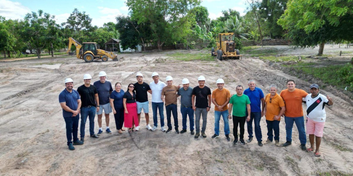 Prefeitura de Matões melhora infraestrutura no povoado Marajá recapeando ruas e construindo ginásio poliesportivo 