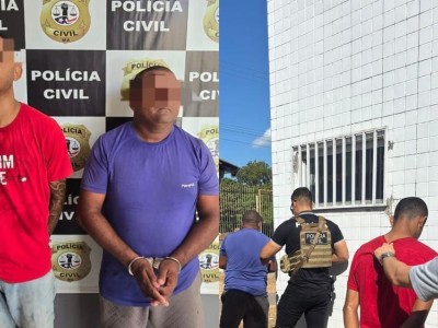 Pai e filho são presos em Coroatá; suspeito de tráfico vai para presídio e pai é solto após pagar fiança, no MA