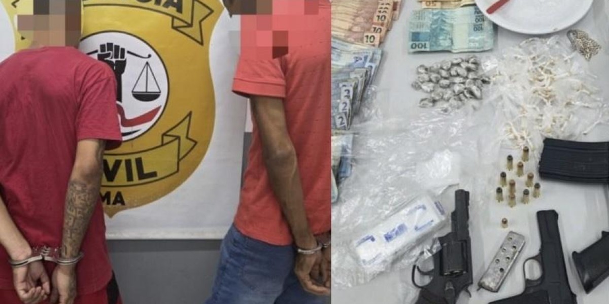 Dois homens são presos por tráfico de drogas durante operação em Timon