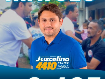 Matões reconheceu o trabalho do deputado Juscelino Filho no município 