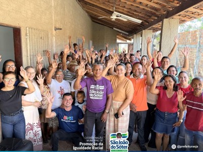 Nova diretoria do Conselho Municipal de Promoção da Igualdade Racial é eleita em São João do Sóter