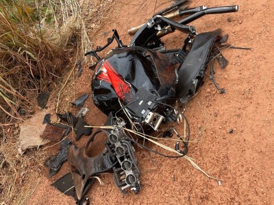 Homem morre em acidente envolvendo moto de alta cilindrada e caminhão na BR-010, no Maranhão 