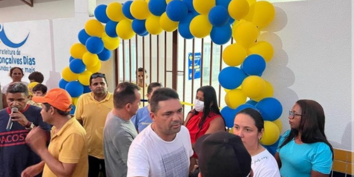Prefeito Toinho Patioba, inaugura escola no povoado Japãozinho, em Gonçalves Dias