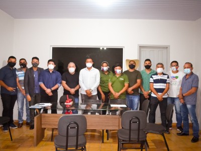 Prefeito se reúne com equipe da AGERP para firmar parcerias em Aldeias Altas