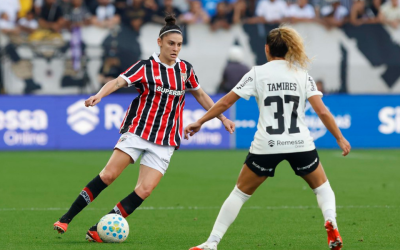 São Paulo vence o Corinthians de virada por 2 a 1 e sai na frente na decisão do Brasileirão Feminino