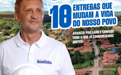 Nonatinho: o prefeito que faz a diferença em cada canto de Matões