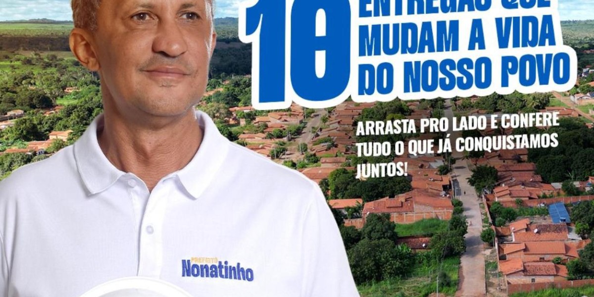 Nonatinho: o prefeito que faz a diferença em cada canto de Matões