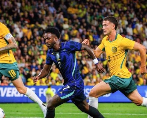 Brasil vence Austrália em amistoso internacional