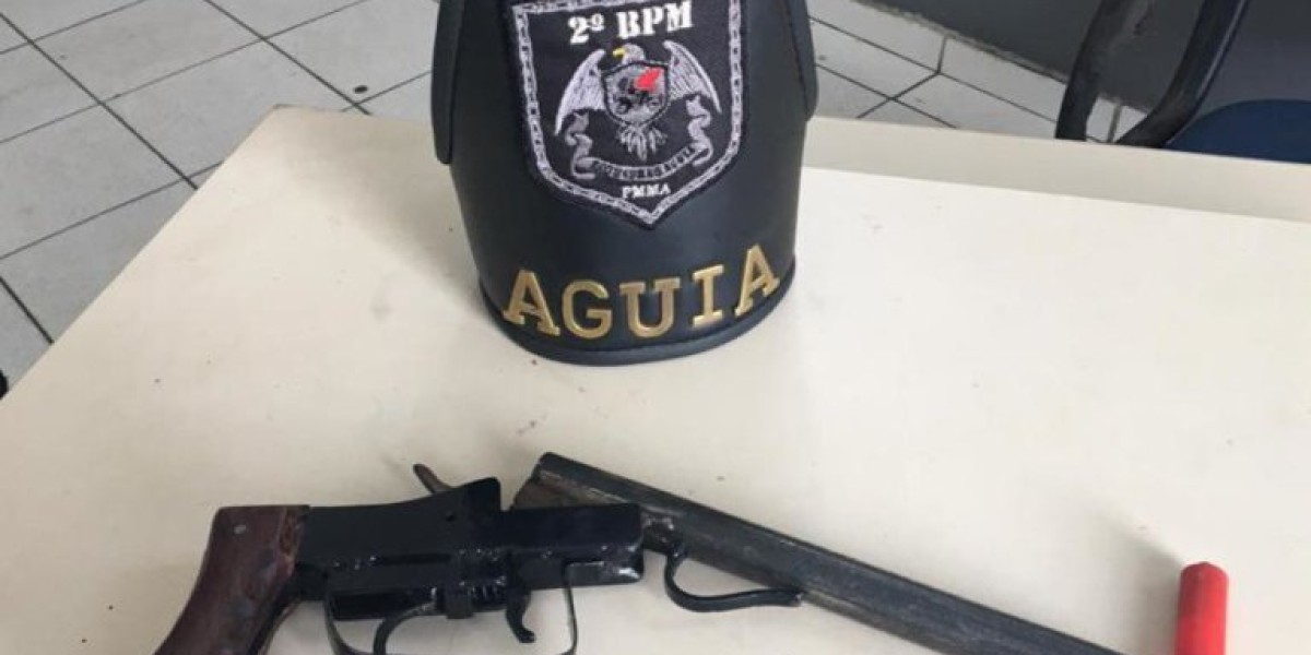 Dupla é presa com arma de fogo em Caxias