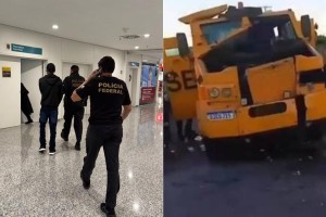 Investigado por ataque a carro-forte no Maranhão é capturado durante operação em aeroporto paulista