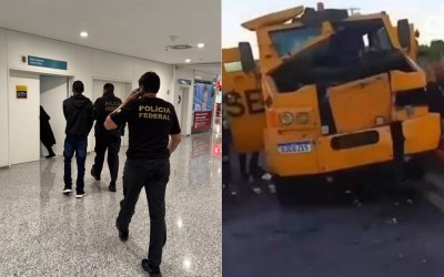 Investigado por ataque a carro-forte no Maranhão é capturado durante operação em aeroporto paulista