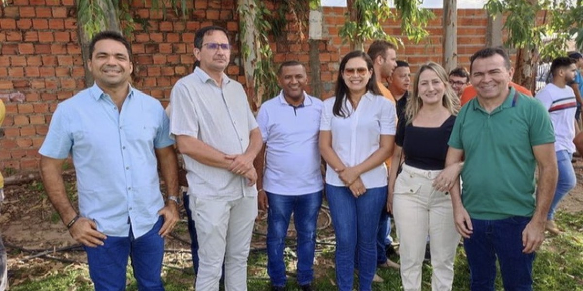 Prefeito de Gonçalves Dias, Toinho Patioba recepciona governador Carlos Brandão durante visita em Dom Pedro 