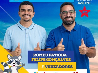 Romeu Patioba e Felipe Gonçalves lançarão pré-candidatura a Prefeitura de Gonçalves Dias 