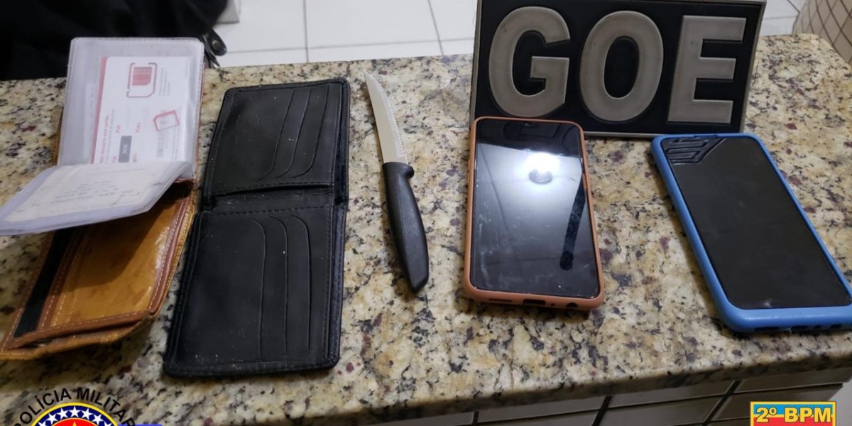 Polícia Militar realiza prisão de dupla suspeita de praticar roubo no bairro Pai Geraldo