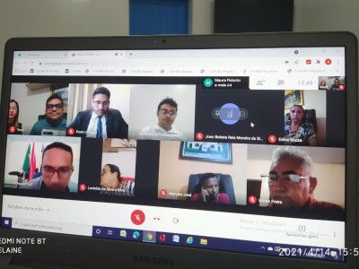 Prefeito Toinho Patioba participou de uma reunião virtual com a diretoria do SINTESPEM