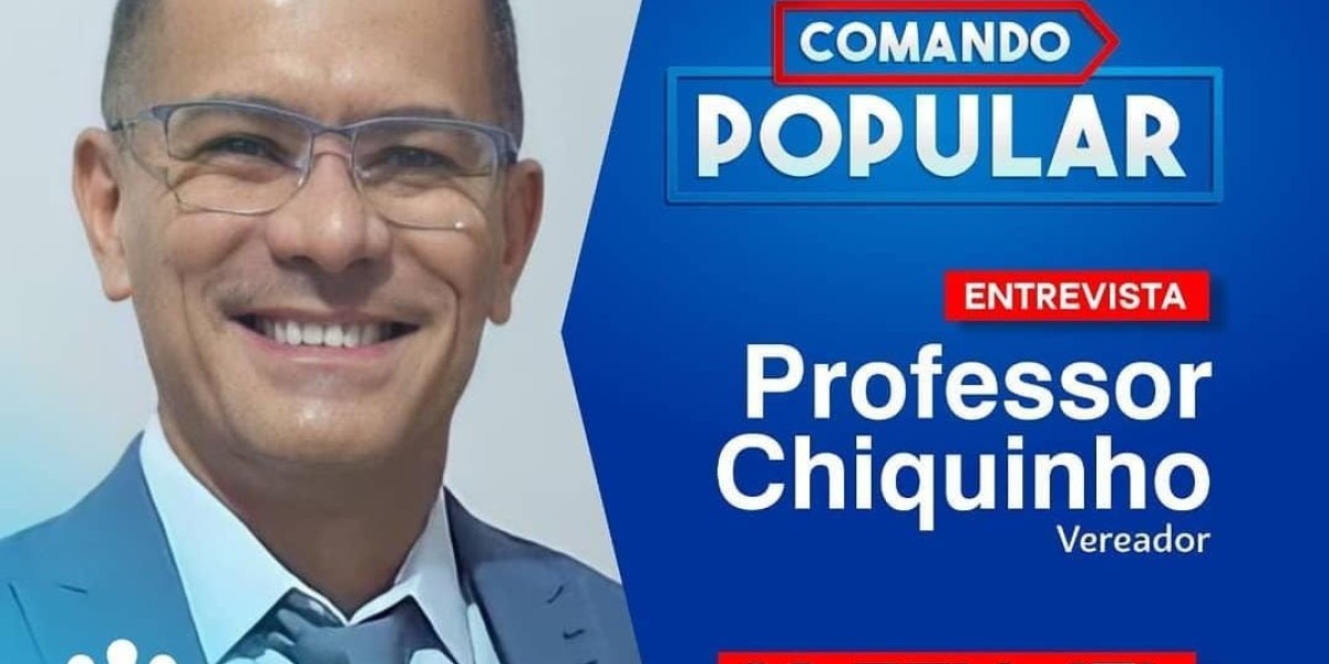 Vereador Professor Chiquinho será o entrevistado desta segunda-feira, do Comando Popular, com Jonas Filho