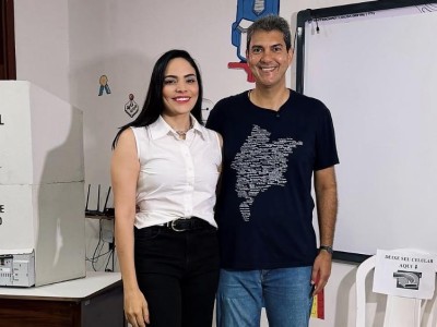 Governador eleito do Maranhão, Eduardo Braide (PSD), vota em São Luís no 2º turno