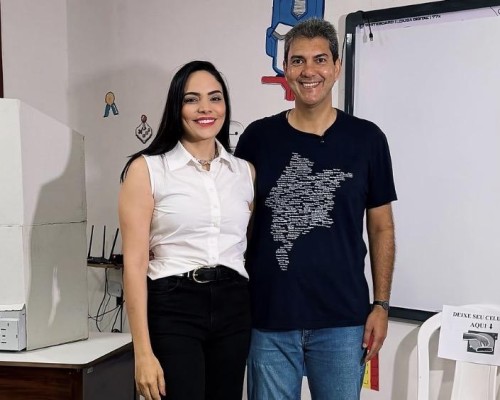 Governador eleito do Maranhão, Eduardo Braide (PSD), vota em São Luís no 2º turno