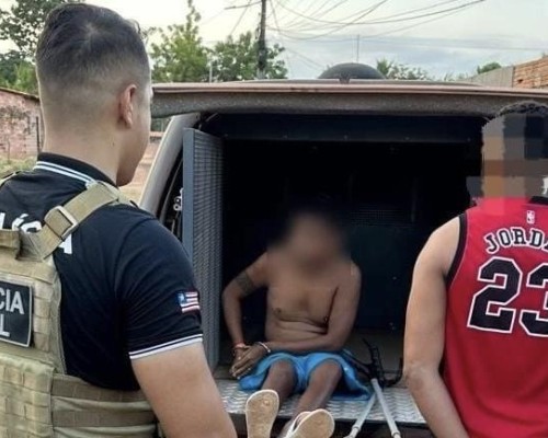 Três pessoas são presas com drogas, armas e dinheiro no povoado KM 17, em Codó