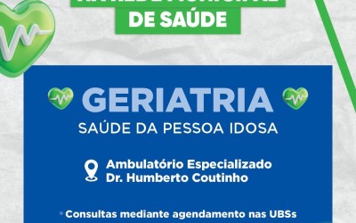 Pela primeira vez, gestão de Gentil Neto implanta atendimento em Geriatria na rede municipal de saúde de Caxias