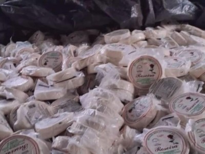 PRF apreende mais de 750 kg de queijo transportado sem refrigeração em Balsas