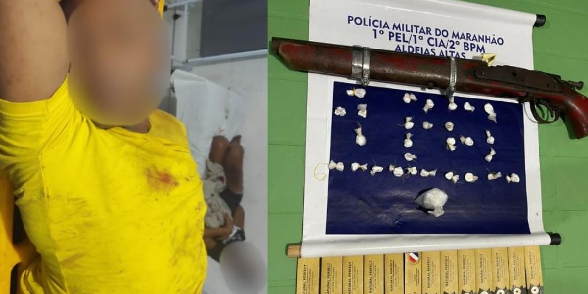 Foragido da Justiça é descoberto após sofrer acidente em Aldeias Altas